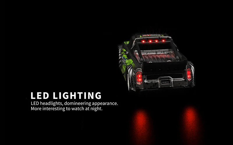 WLtoys 284131/284161/284010/32221 con Luces LED, 2.4G, 4WD, 30 km/h, Chasis Metálico, Coches RC Eléctricos de Alta Velocidad para Derrapes Todoterreno