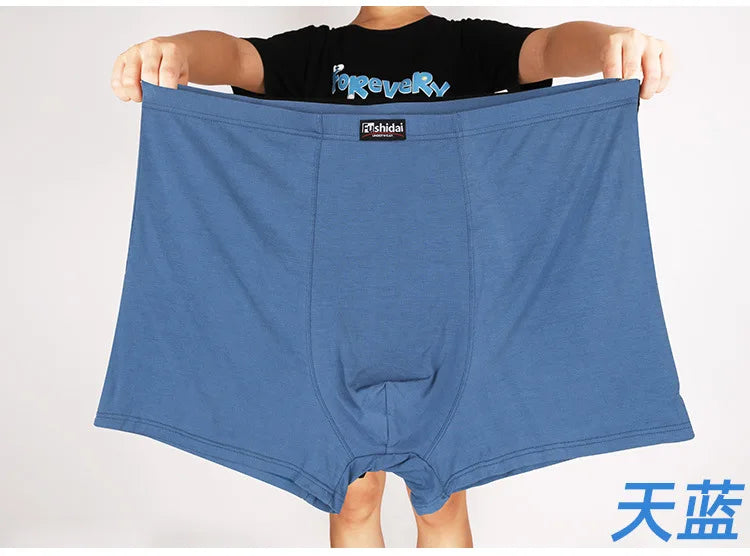 9XL 10XL 11XL 12XL 13XL ropa interior de gran tamaño para hombres más bragas Boxer calzoncillos sexis de gran tamaño ropa interior grande pantalones cortos sueltos 3 uds