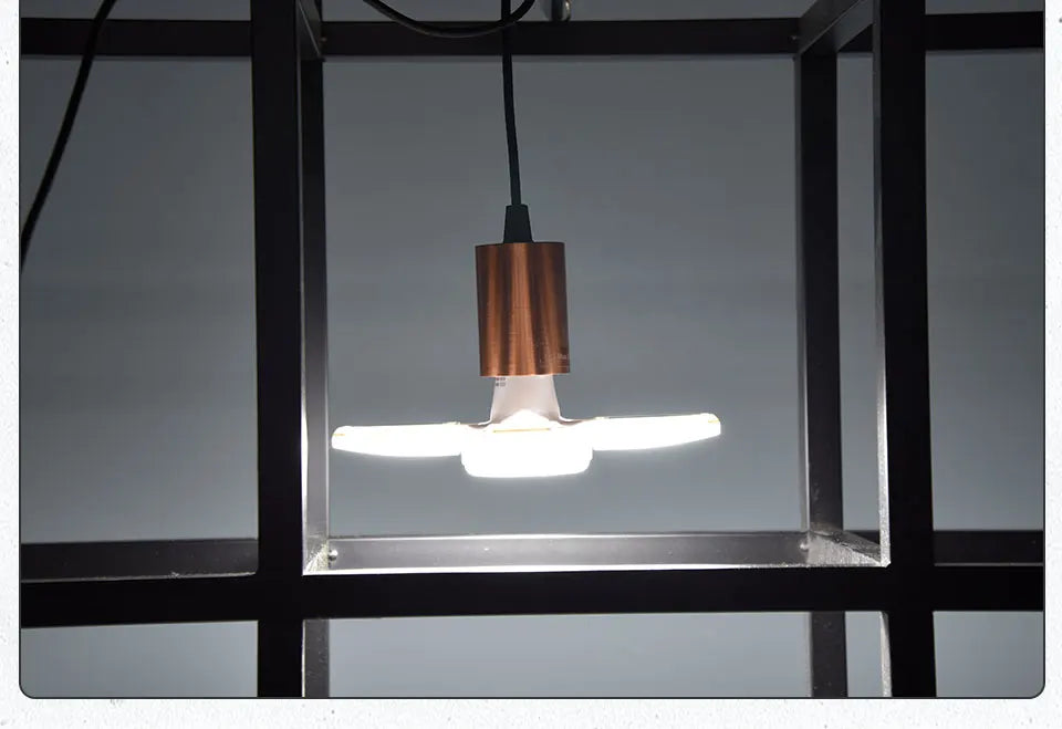 Bombilla LED E27 Plegable para Techo con Control Remoto