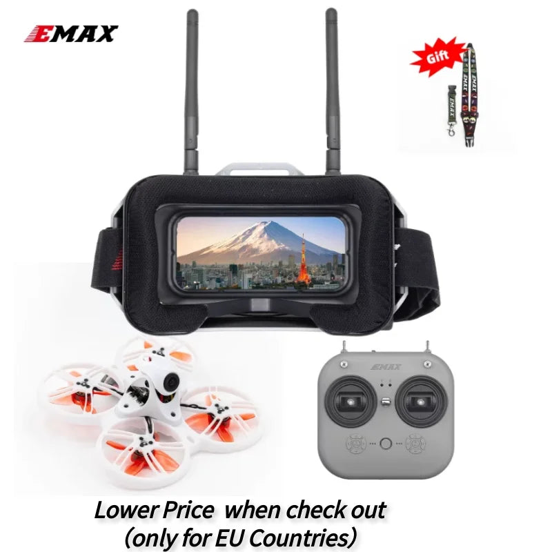 Dron RC FPV Tinyhawk III RTF, Cámara RunCam Nano 4, Transmisor VTX 1S-2S
