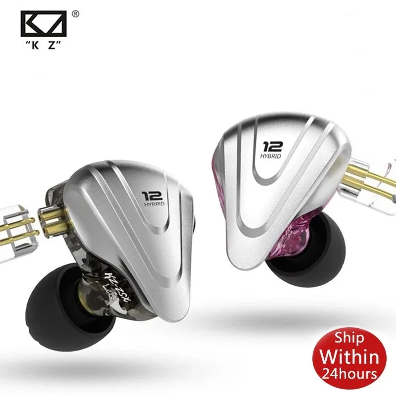 KZ ZSN Pro X Auriculares Híbridos Deportivos