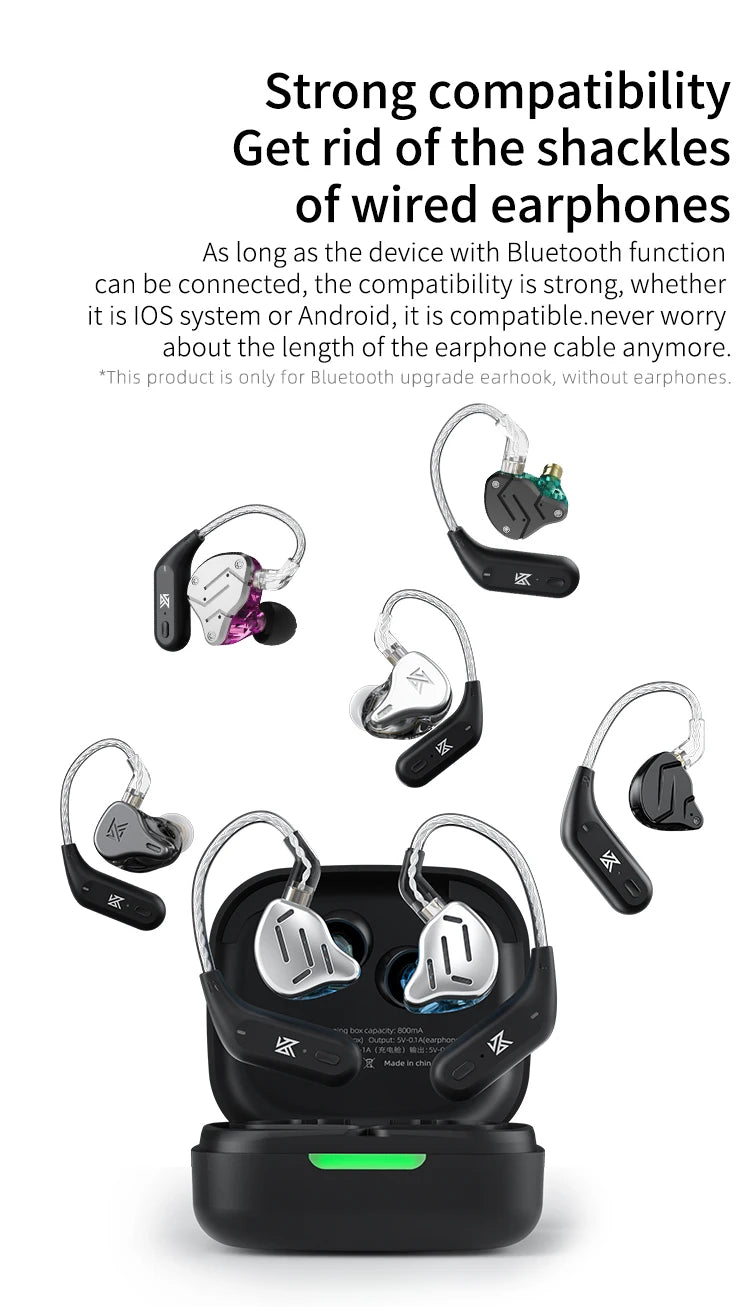 KZ AZ09 Cable Bluetooth 5.2 para Auriculares KZ
