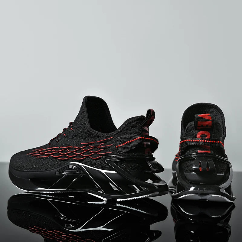tenis masculino zapatos de hombre zapatillas hombre Zapatillas deportivas de lujo para hombre, zapatos informales para correr, mocasines de moda, color blanco