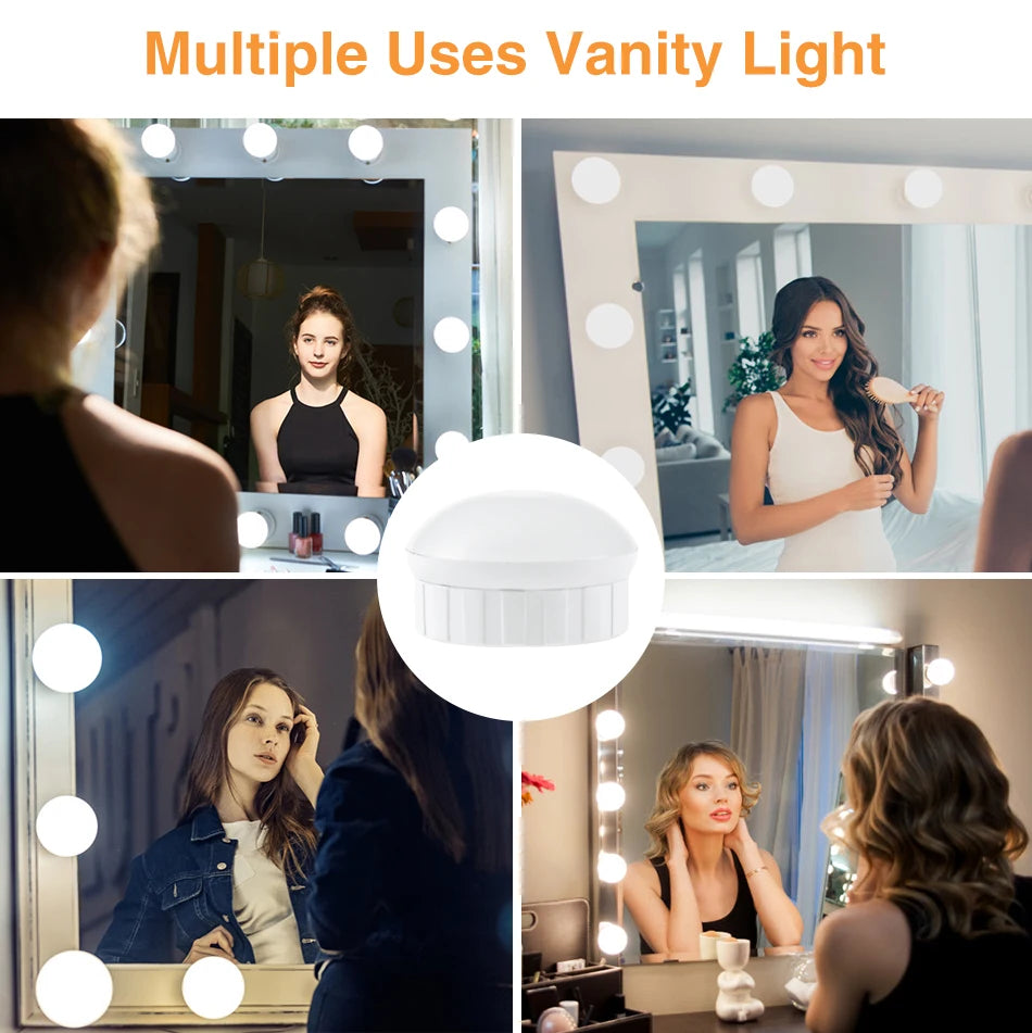 Bombillas LED para Espejo de Maquillaje con USB