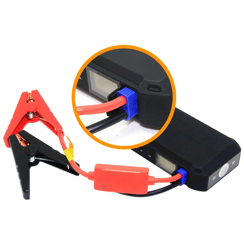 GKFLY nuevo Cable de emergencia batería abrazadera de cocodrilo Clip para coches camiones abrazaderas de arranque de salto puente de arranque de coche
