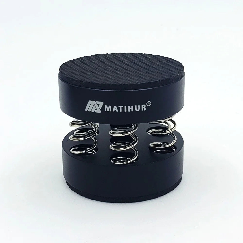 Almohadilla de amortiguación para audiófilos, soporte HIFI para altavoz, amplificador de audio y CD, peso de 102g