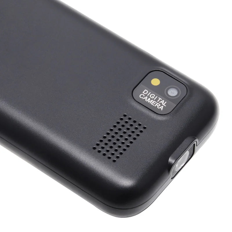 Teléfono Móvil UNIWA E1802 GSM para Personas Mayores, con Botones Grandes, Sonido Fuerte, Radio FM, Doble SIM, Desbloqueado
