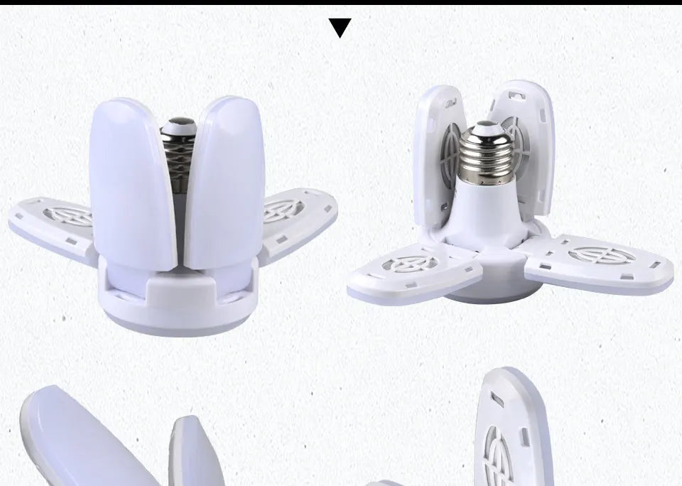 Bombilla LED E27 Plegable para Techo con Control Remoto