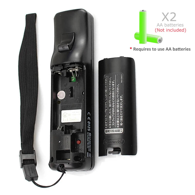 Control Remoto Inalámbrico con Motion Plus para Nintendo Wii y Wii U