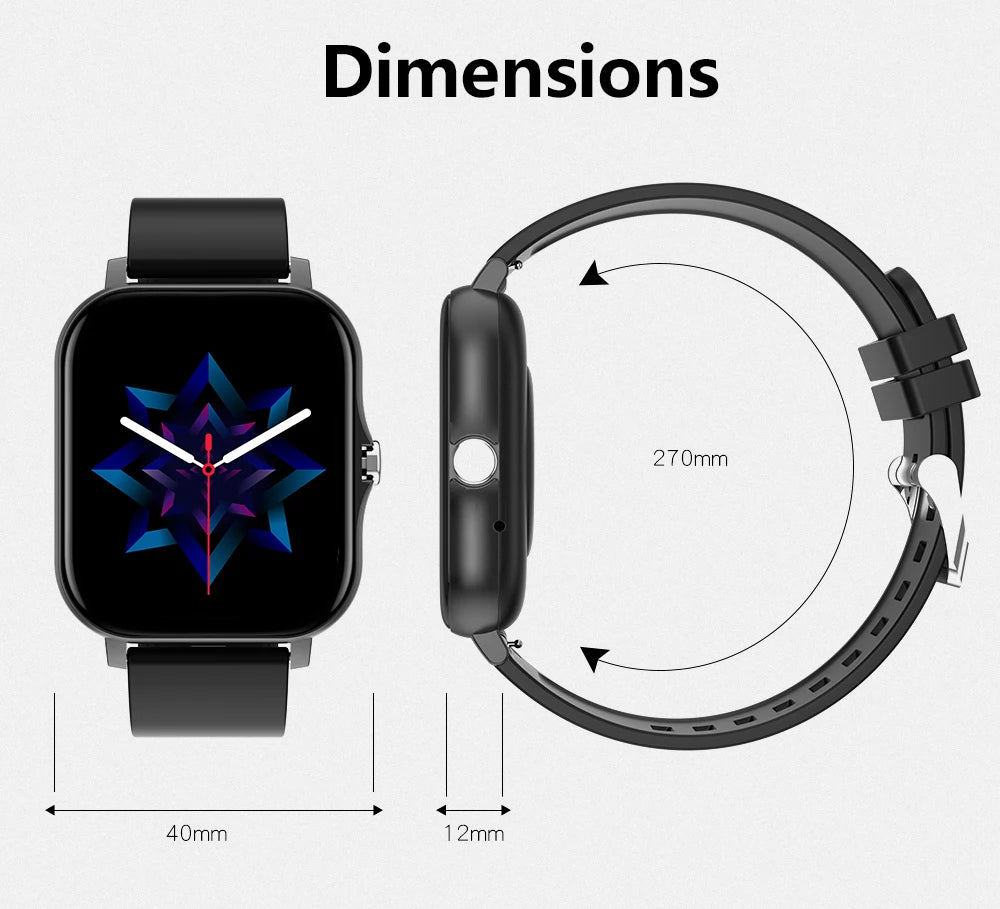 Reloj Inteligente Multifuncional con Bluetooth, Música, Fitness y Monitor de Sueño