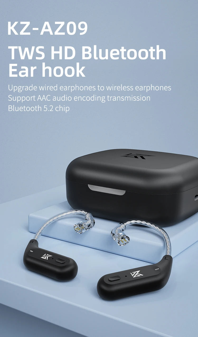 KZ AZ09 Cable Bluetooth 5.2 para Auriculares KZ