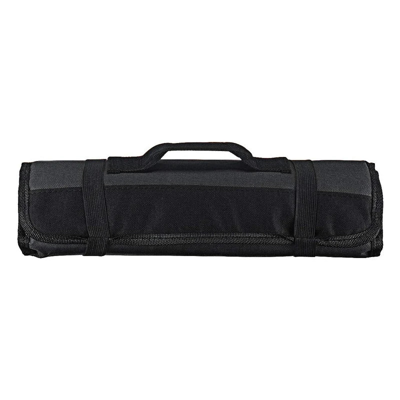 LMETJMA Premium 22 ranuras bolsa para cuchillos de Chef tela Oxford bolsa enrollable para cuchillos portátil duradero bolsa de almacenamiento de cubiertos funda de transporte KC0318