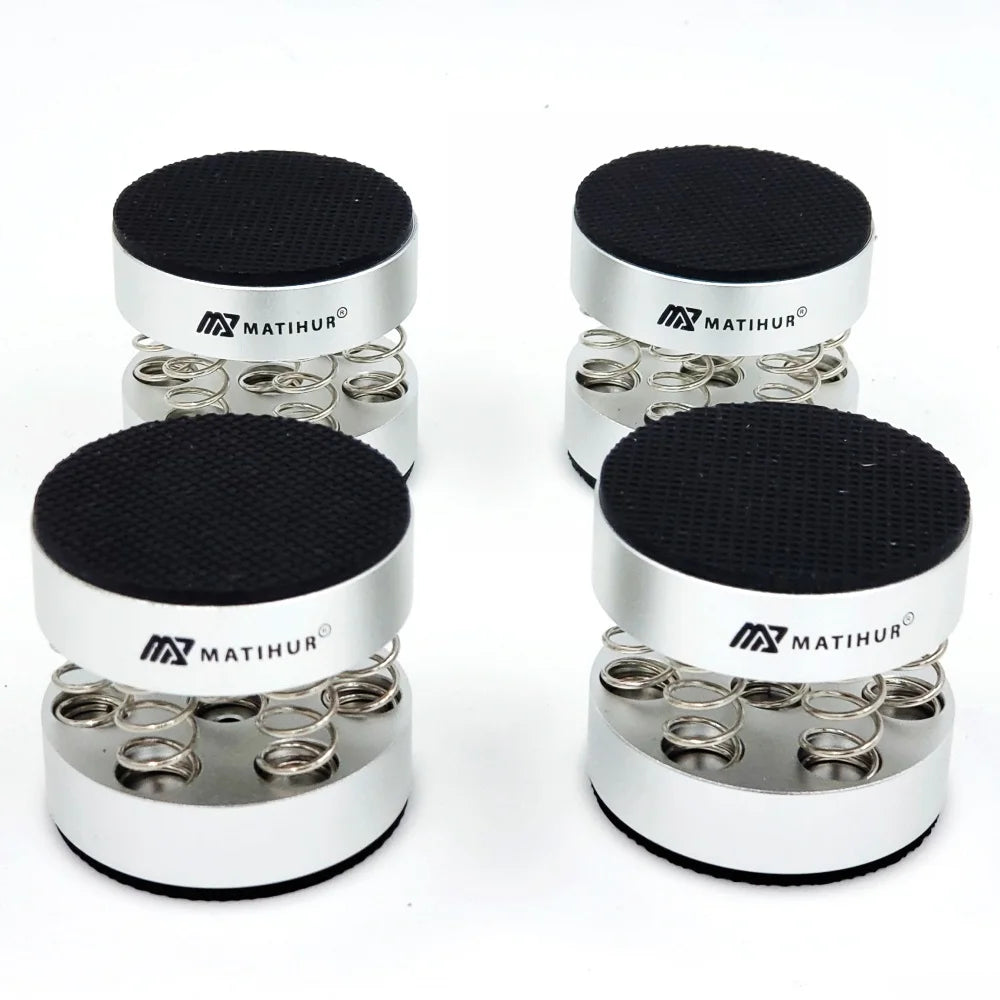 Almohadilla de amortiguación para audiófilos, soporte HIFI para altavoz, amplificador de audio y CD, peso de 102g