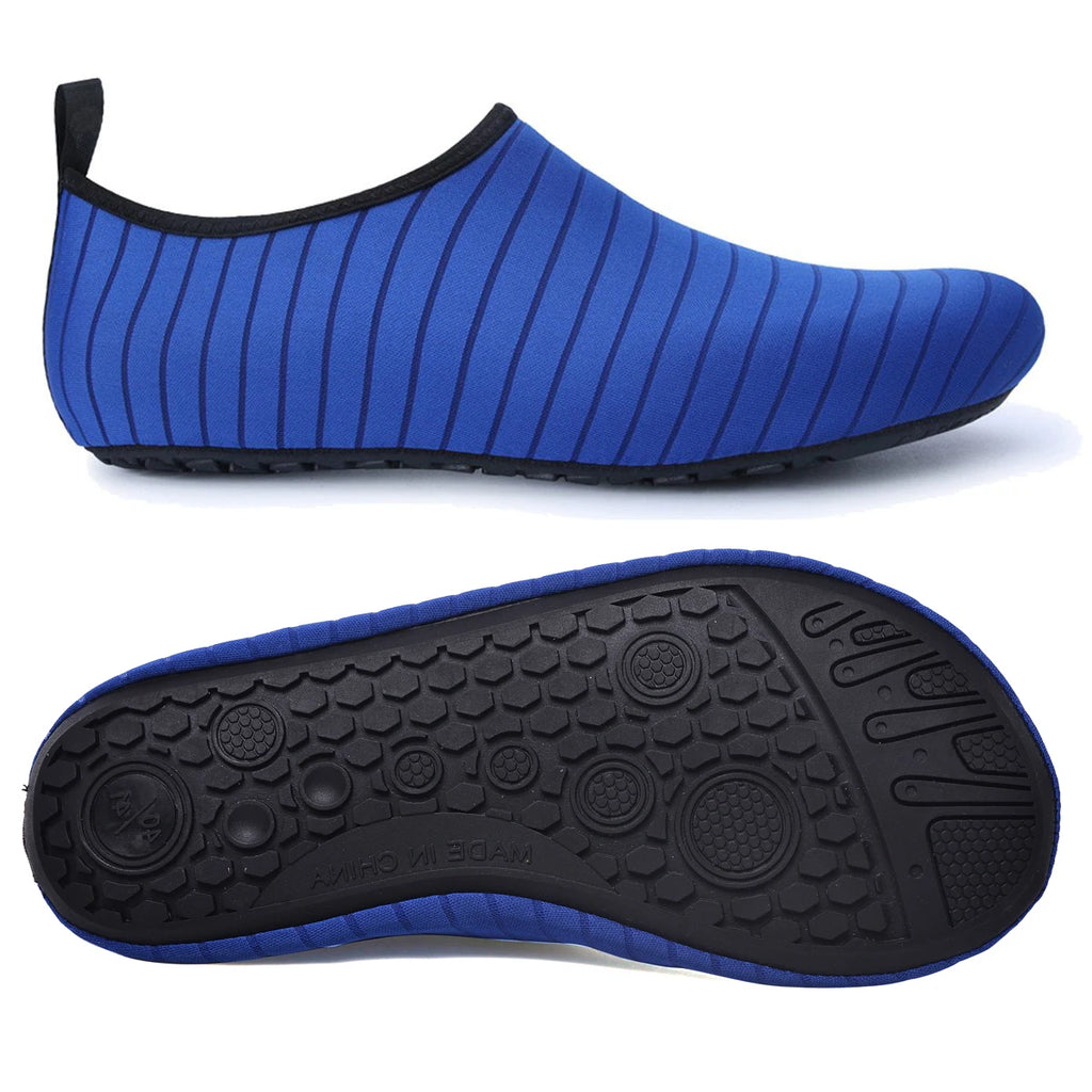 2023 zapatos acuáticos de verano para hombre, zapatos de agua descalzos para nadar en la playa, zapatos de agua ligeros para mujer, zapatos de pesca en el mar, envío gratis, talla grande 48