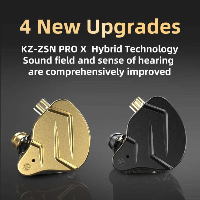 KZ ZSN Pro X Auriculares Híbridos de Metal