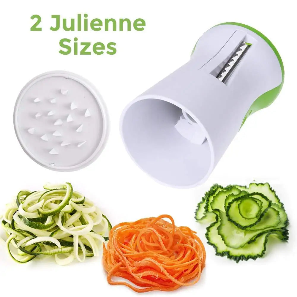 Rebanador en Espiral para Verduras y Pasta