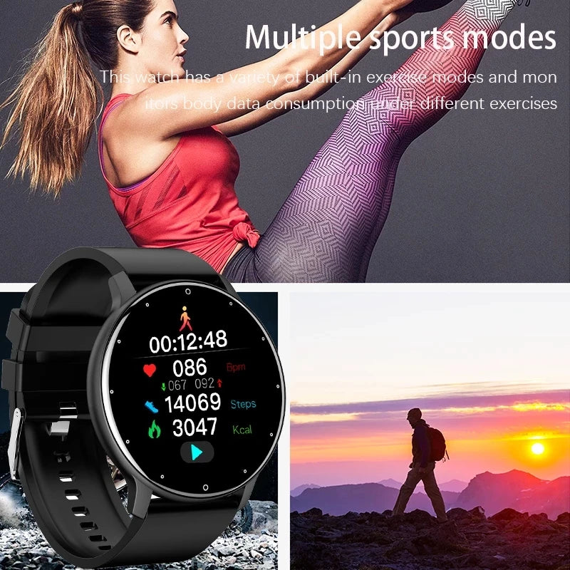 Reloj Inteligente Deportivo Impermeable con Monitor de Ritmo Cardíaco