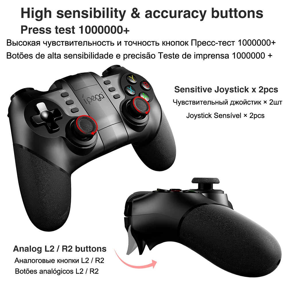 Mando de Control PUBG Bluetooth USB para iPhone Android PC PS4 PS3 Playstation PS 4 3 Nintendo Switch controlador almohadilla de juego móvil