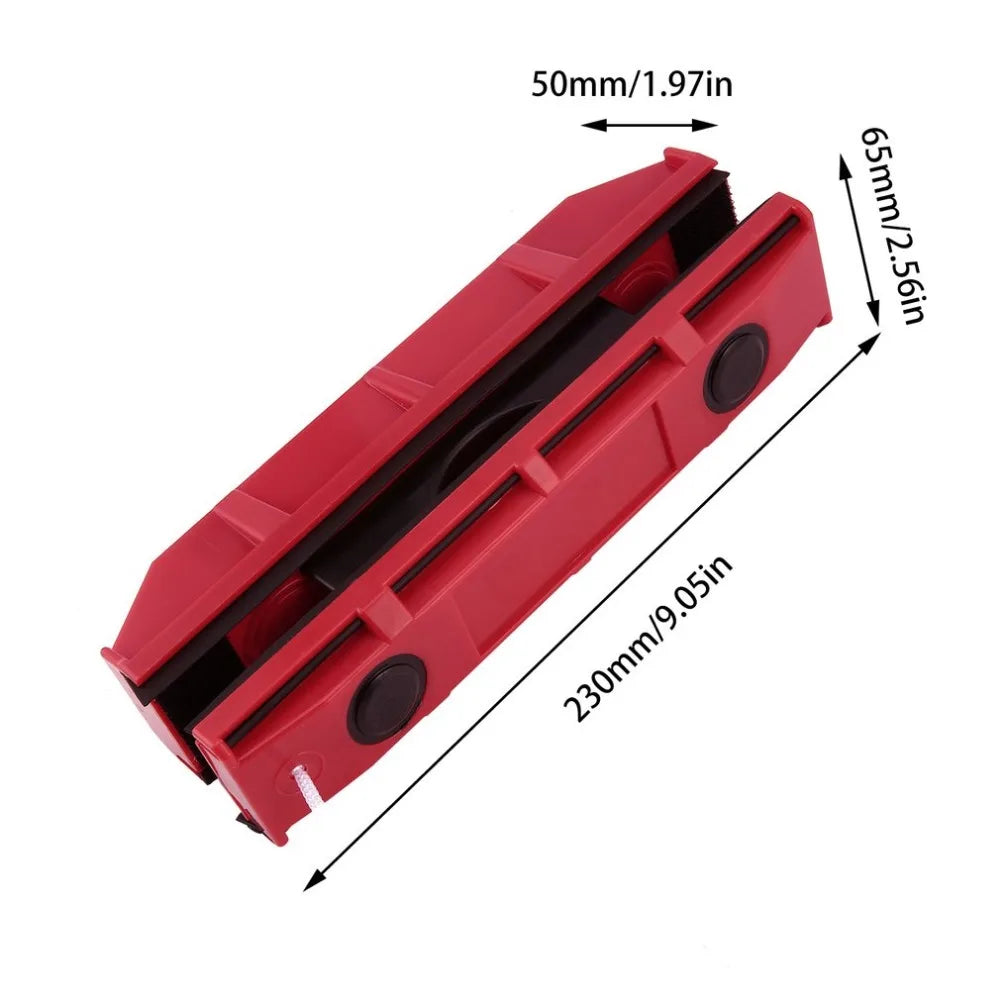 Nuevo limpiador de ventanas magnético, limpieza de ventanas de doble cara, herramienta de limpieza de limpiaparabrisas para ventanas de doble vidrio para el hogar y el coche de gran altura
