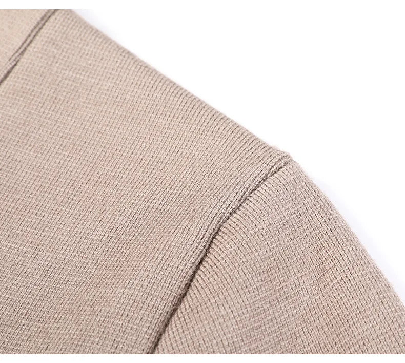 Cárdigan de Punto para Hombre con Cuello en V — Estilo Casual