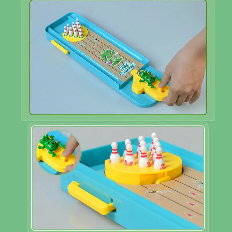 Mini Juego de Bolos de Escritorio para Niños