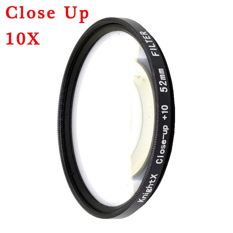 KnightX Filtros y Lentes 52mm para Teléfono Cámara Profesional