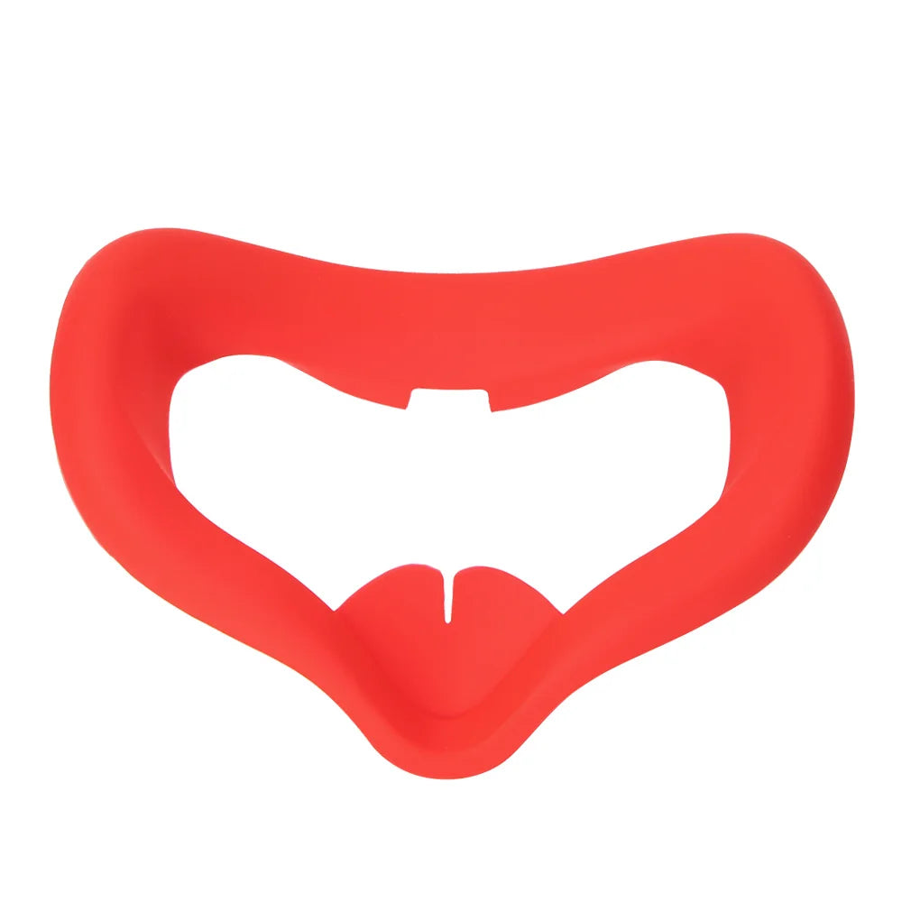 Cubierta de máscara de silicona VR, almohadilla facial, almohadilla protectora para ojos para Oculus Quest 2, accesorios para dispositivos VR