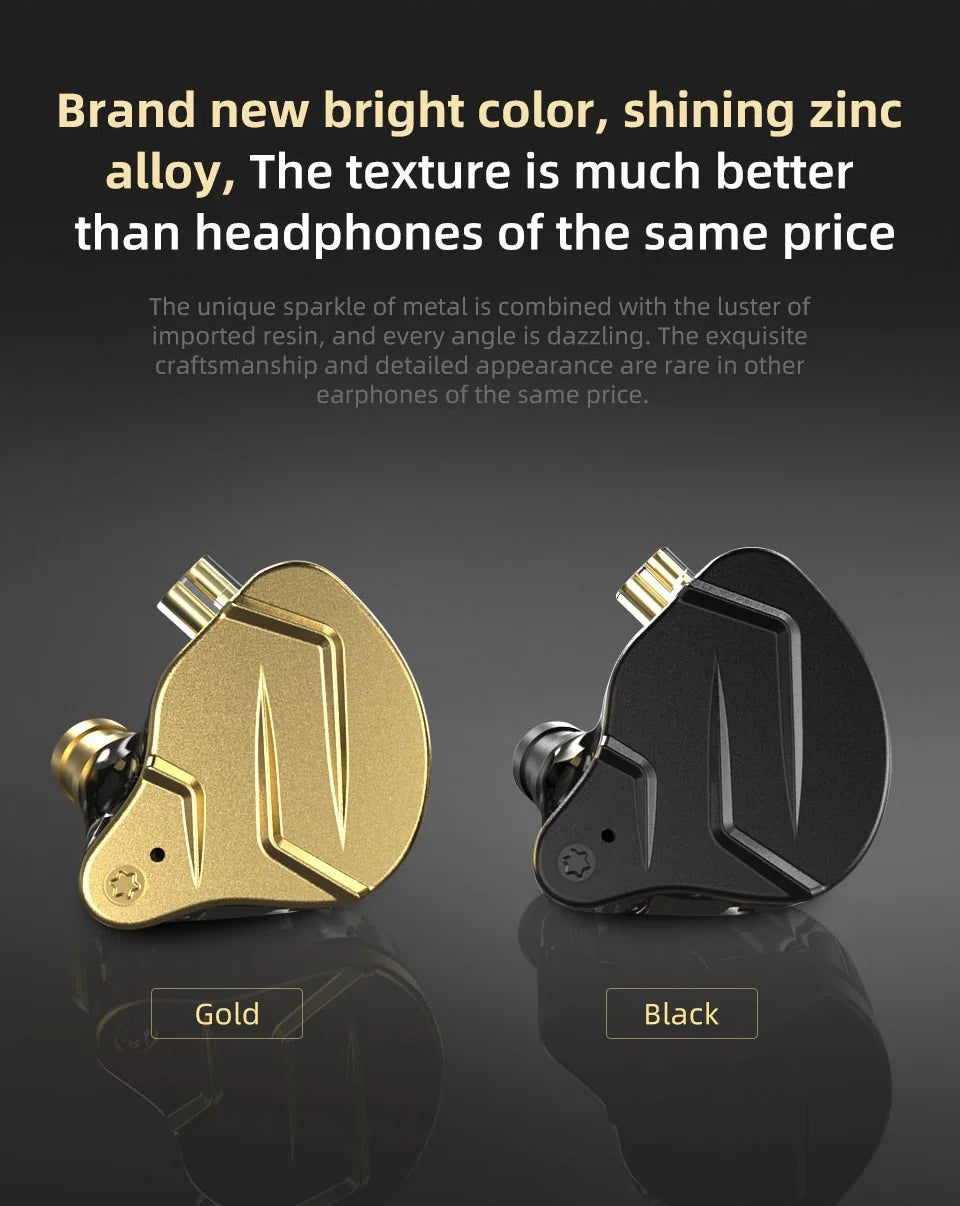 KZ ZSN Pro X Auriculares HiFi Voz Baja