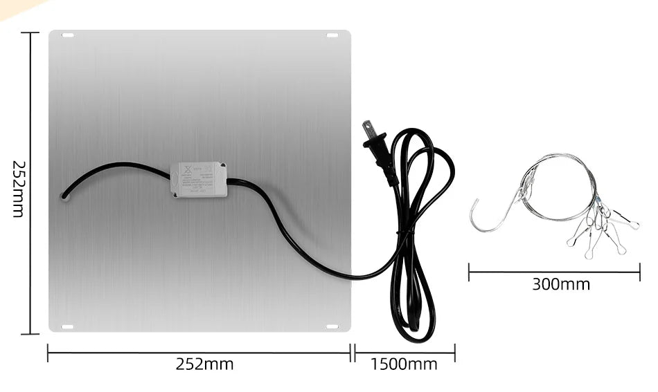 Lámpara LED de Cultivo para Plantas Espectro Completo