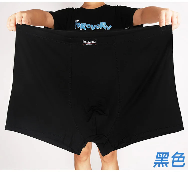9XL 10XL 11XL 12XL 13XL ropa interior de gran tamaño para hombres más bragas Boxer calzoncillos sexis de gran tamaño ropa interior grande pantalones cortos sueltos 3 uds