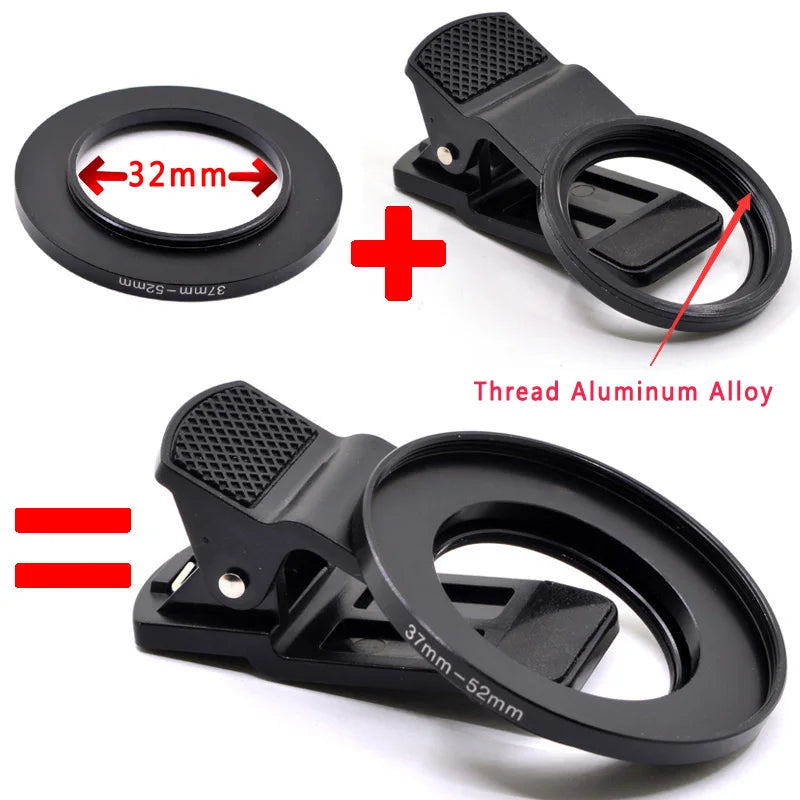 KnightX Filtros y Lentes 52mm para Teléfono Cámara Profesional