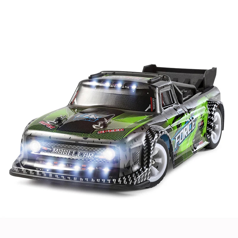 WLtoys 284131/284161/284010/32221 con Luces LED, 2.4G, 4WD, 30 km/h, Chasis Metálico, Coches RC Eléctricos de Alta Velocidad para Derrapes Todoterreno