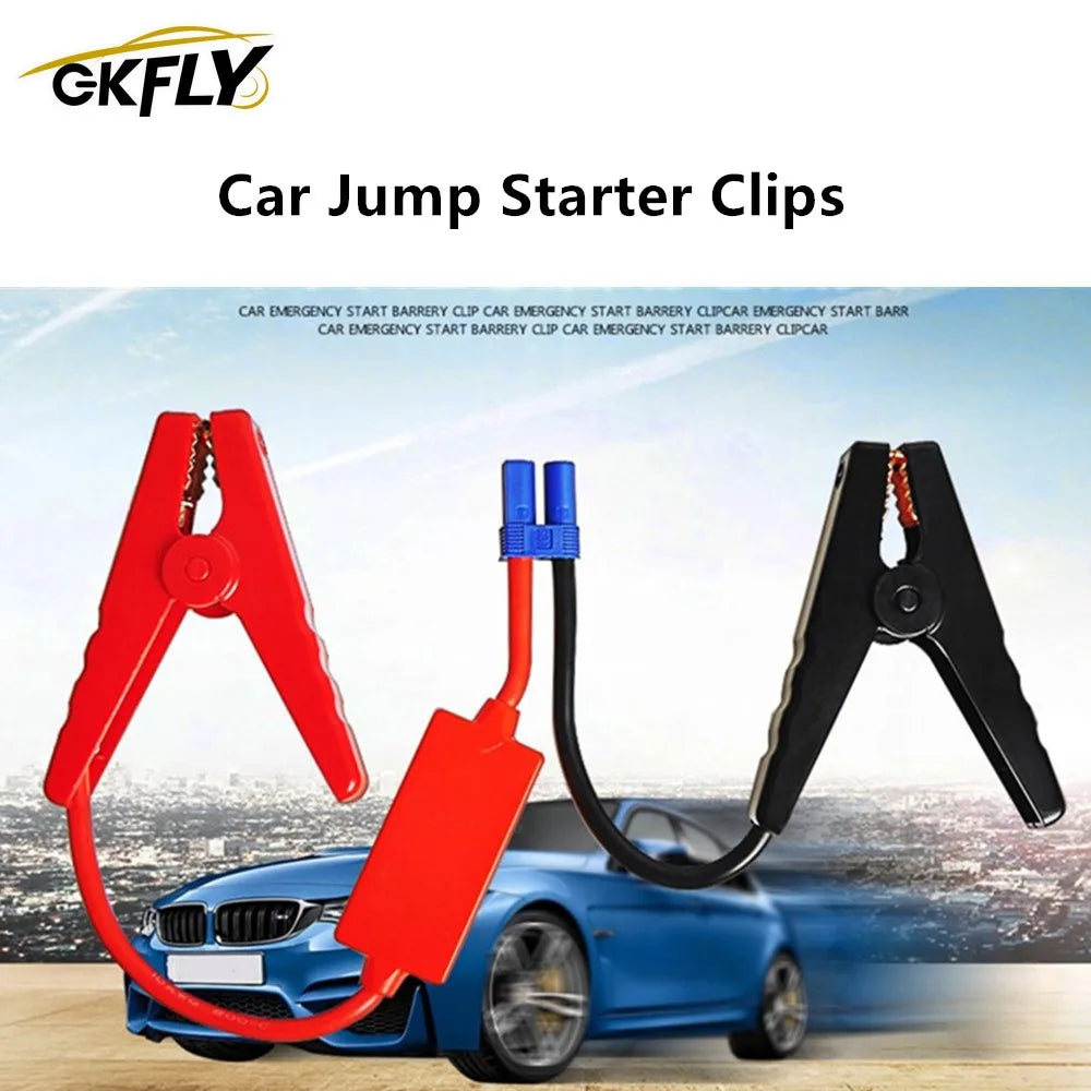 GKFLY nuevo Cable de emergencia batería abrazadera de cocodrilo Clip para coches camiones abrazaderas de arranque de salto puente de arranque de coche
