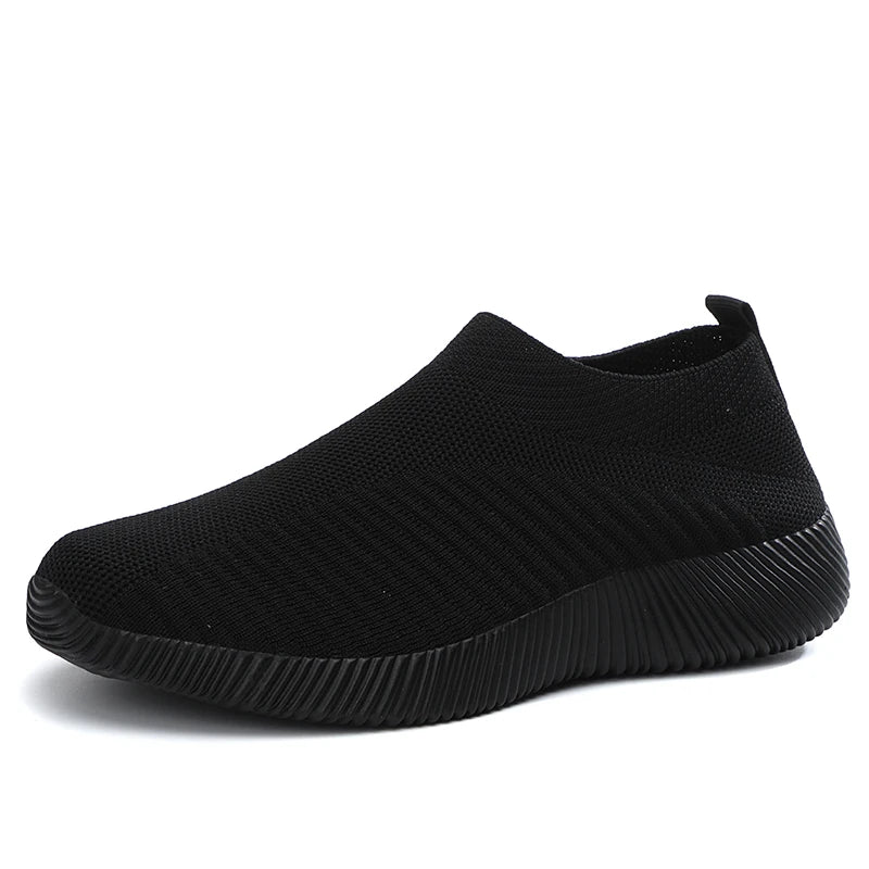 Zapatillas Planas Sin Cordones para Mujer – Mocasín Vulcanizado