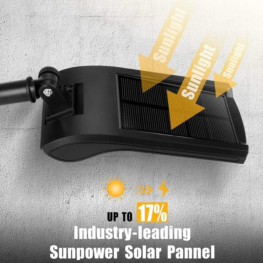 Lámpara Solar LED para Exterior con Sensor de Movimiento 36 LED