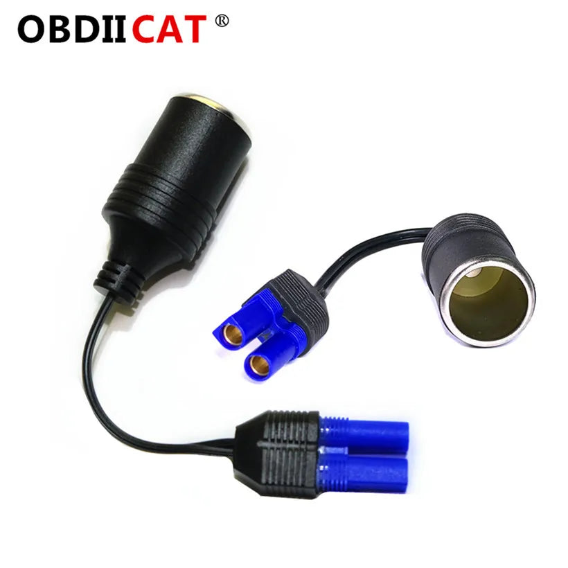 Adaptador EC-5 para Arranque de Auto 12V vía Encendedor