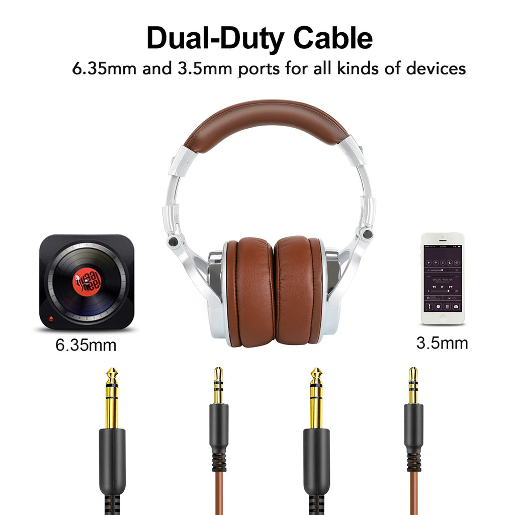 Oneodio Pro 30 Auriculares de Estudio DJ con Cable