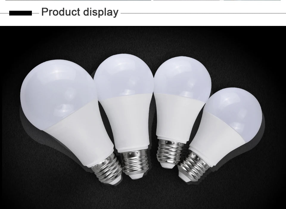 Bombilla LED E27 con Sensor de Movimiento por Radar