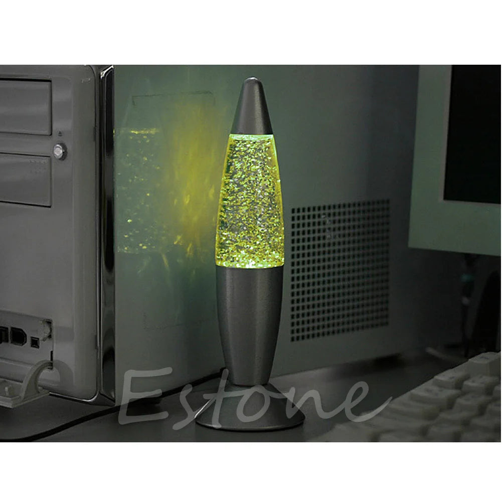 Lámpara de Lava cambiante MultiColor USB, luz LED brillante para decoración de fiesta
