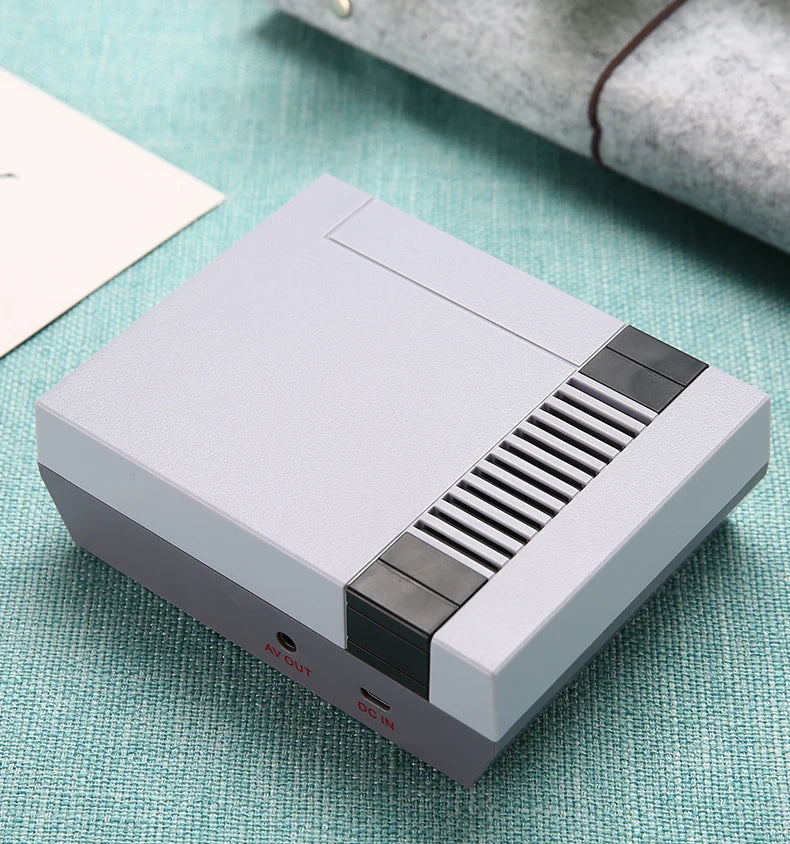 Consola de videojuegos Retro, consola de TV con salida AV, 500 juegos clásicos integrados, mando Dual para FC/ N ES