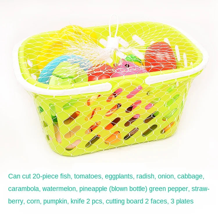 Juego de Corte de Frutas y Verduras para Niños Set de Cocina
