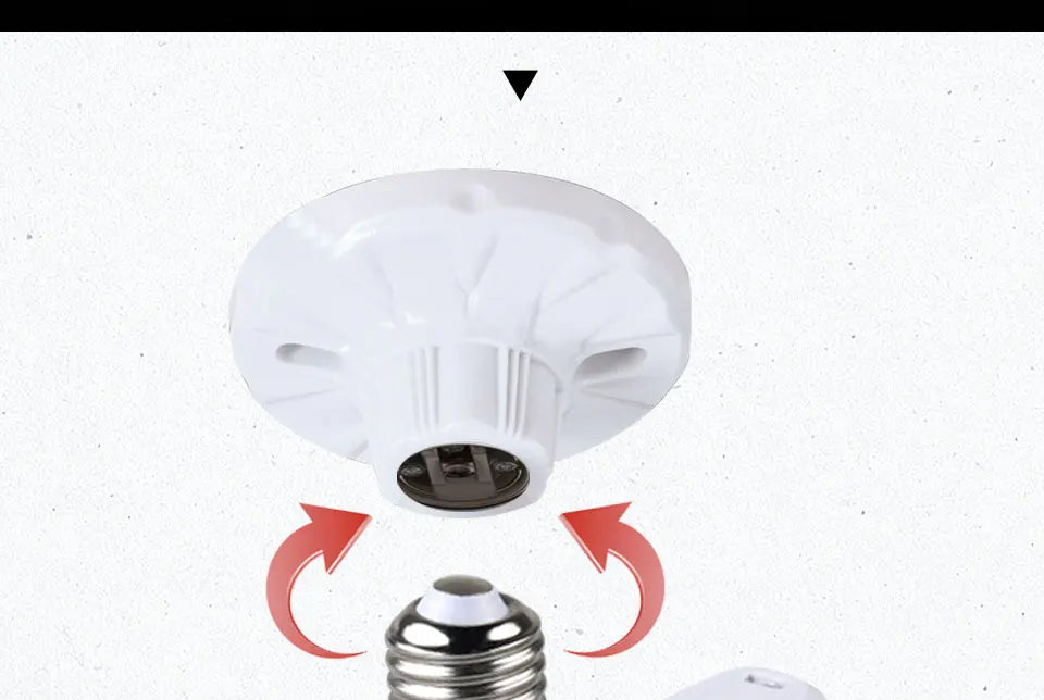 Bombilla LED E27 Plegable para Techo con Control Remoto