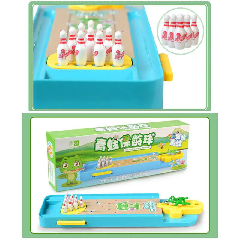 Mini Juego de Bolos de Escritorio para Niños
