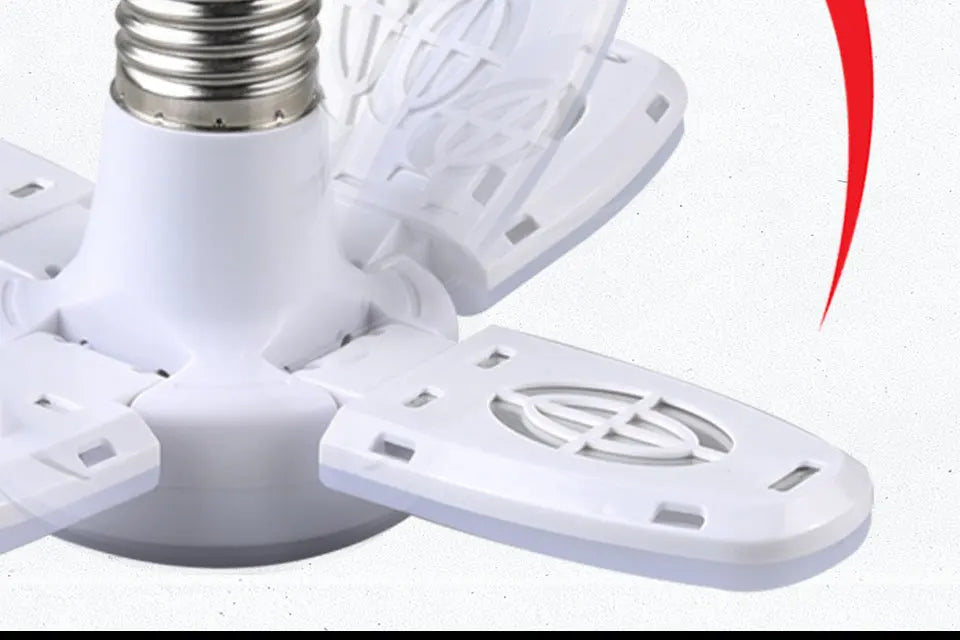 Bombilla LED E27 Plegable para Techo con Control Remoto