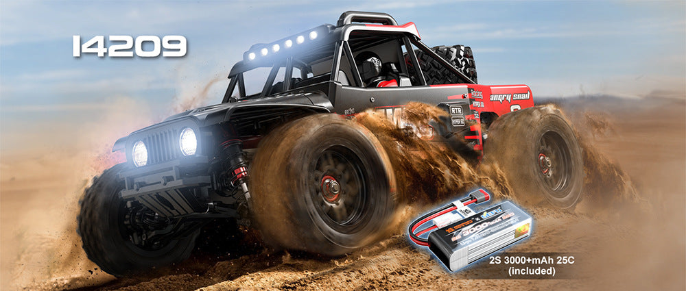 Auto RC MJX Hyper Go 1/16 Sin Escobillas 3S 4WD Alta Velocidad