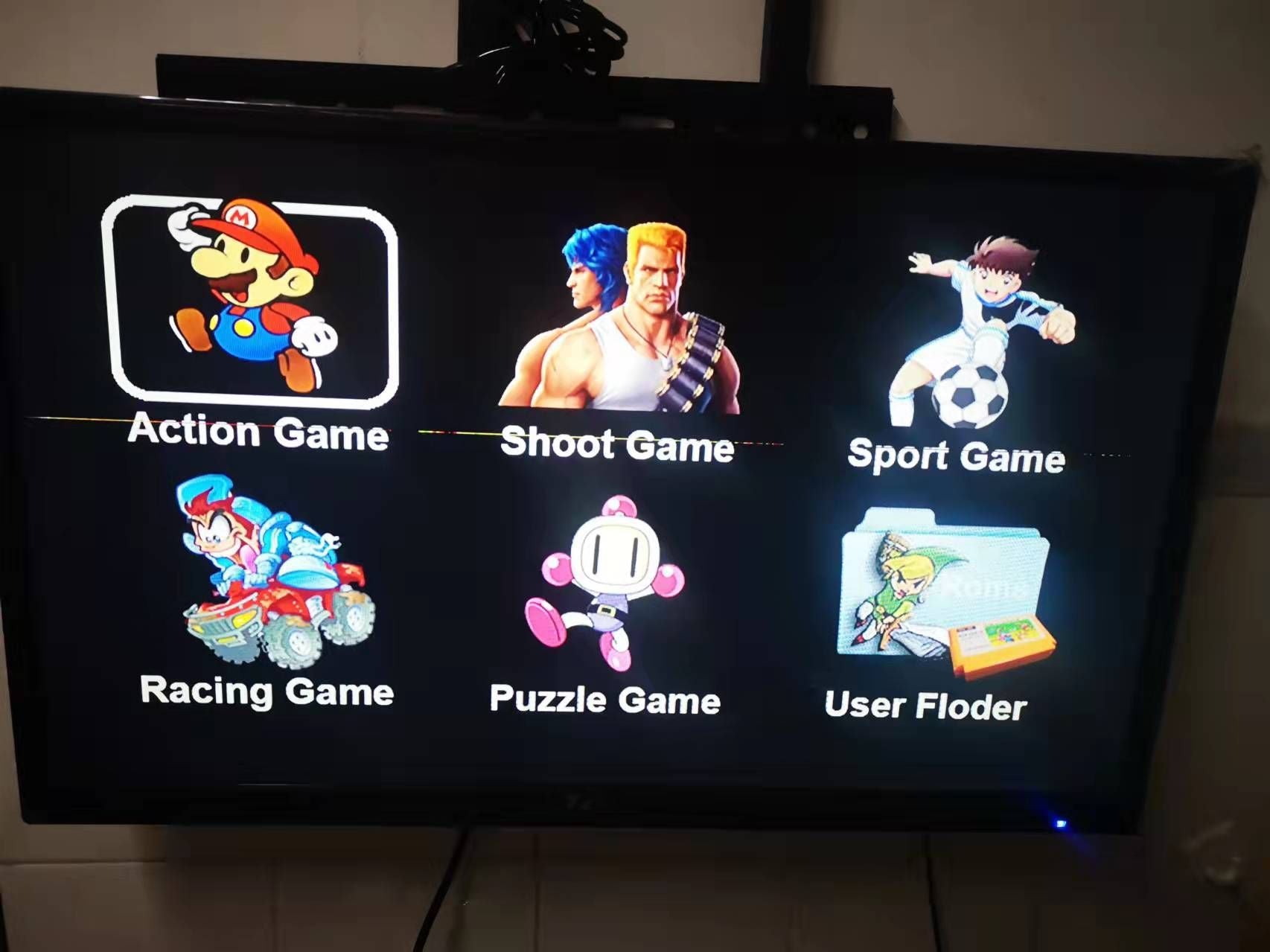 Consola de juegos de TV para el hogar, dispositivo inalámbrico HDMI de alta definición U-BOX u-treasure 818 para NES, Dendy retro, portátil, retro