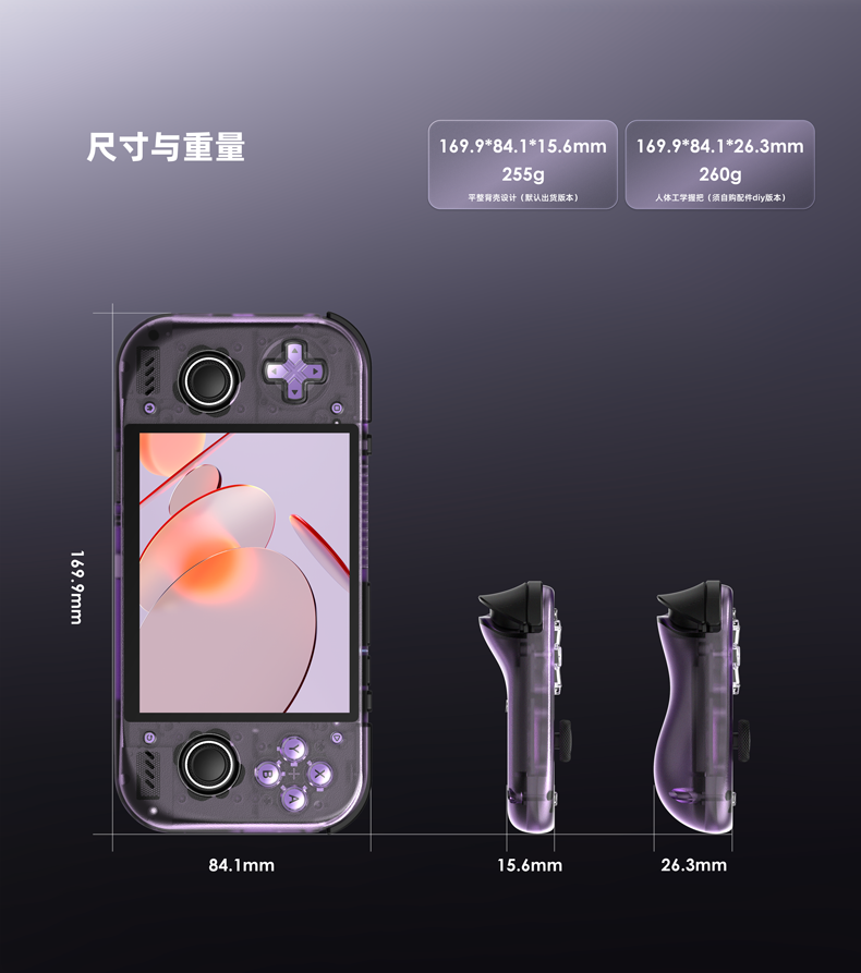 Preventa de la Consola de Juegos Retro Portátil Retroid Pocket Nova, Snapdragon 8 Gen2, Emulador de PS2, Android, Pantalla AMOLED de 4.5 Pulgadas y 120Hz