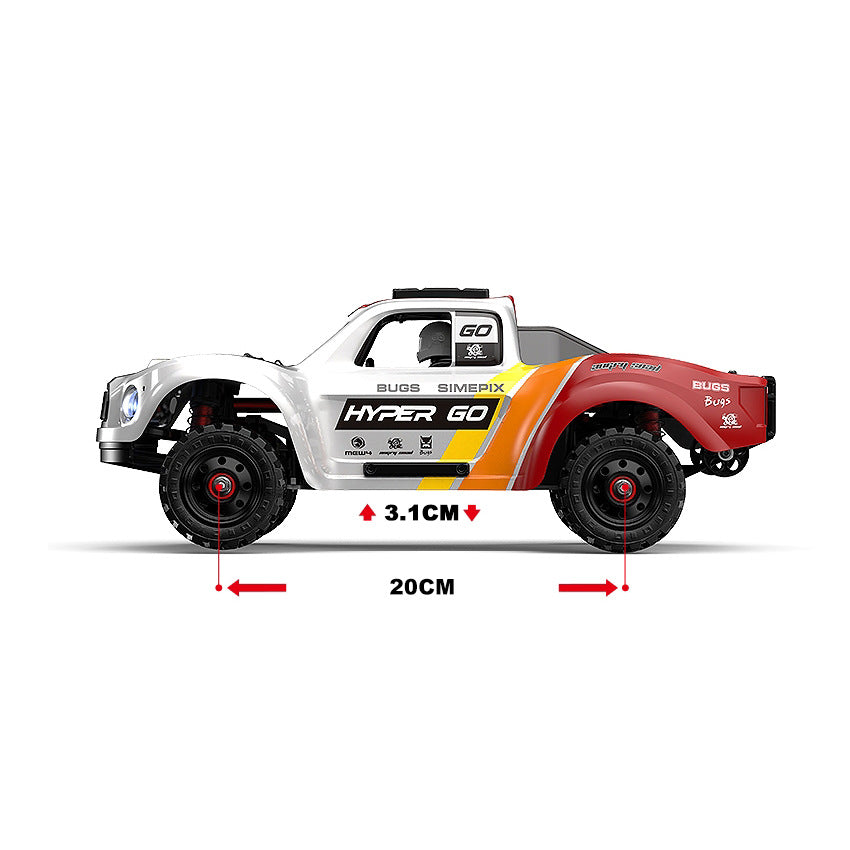 Auto RC MJX Hyper Go 1/16 Sin Escobillas 3S 4WD Alta Velocidad
