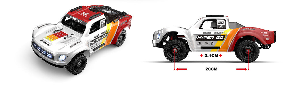Auto RC MJX Hyper Go 1/16 Sin Escobillas 3S 4WD Alta Velocidad