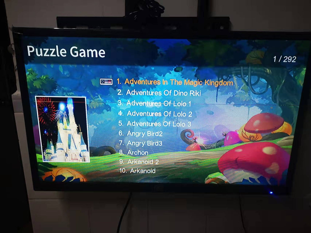 Consola de juegos de TV para el hogar, dispositivo inalámbrico HDMI de alta definición U-BOX u-treasure 818 para NES, Dendy retro, portátil, retro